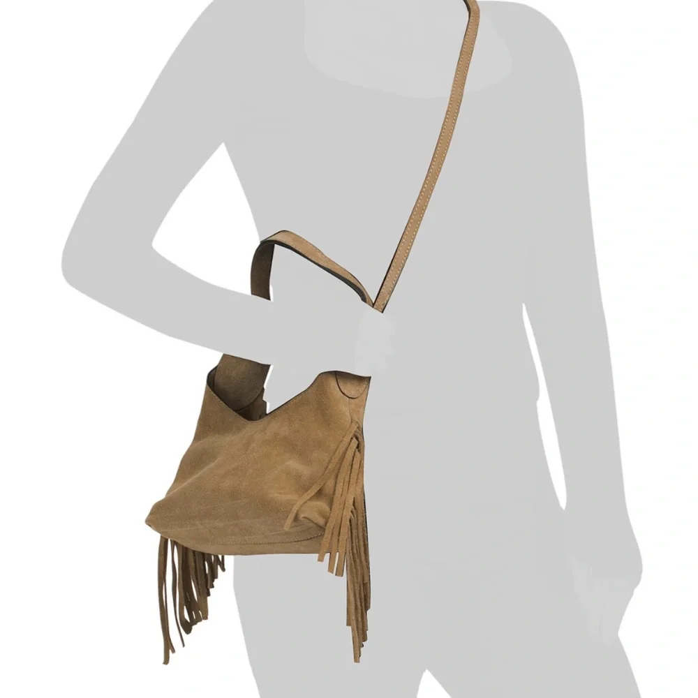 NWT Isadora Italian Suede bag - Picture 2 of 5